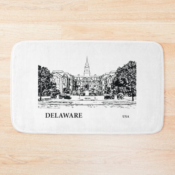 Item preview, Delaware State USA designed and sold by Lakeric Cityscapes.
