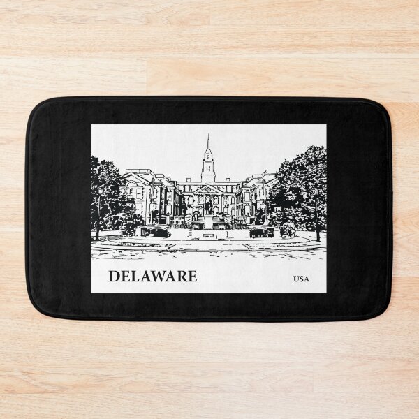 Item preview, Delaware State USA designed and sold by Lakeric Cityscapes.