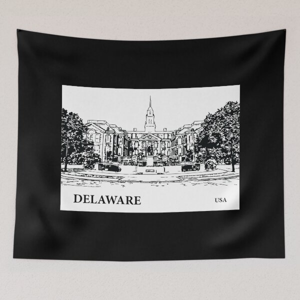 Item preview, Delaware State USA designed and sold by Lakeric Cityscapes.