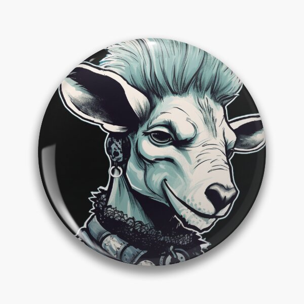 Item preview, Punk sheep designed and sold by ARTistCyberello.