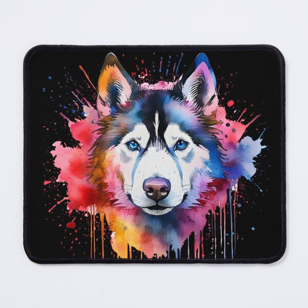 Item preview, Siberian Husky in Watercolor and Ink designed and sold by StephanieWard.