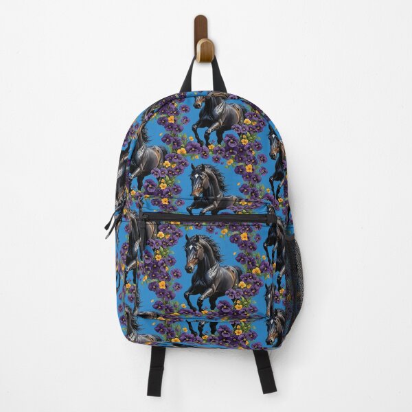Item preview, A New Jersey Horse Surrounded By Common Violet Flowers 2 designed and sold by taiche.
