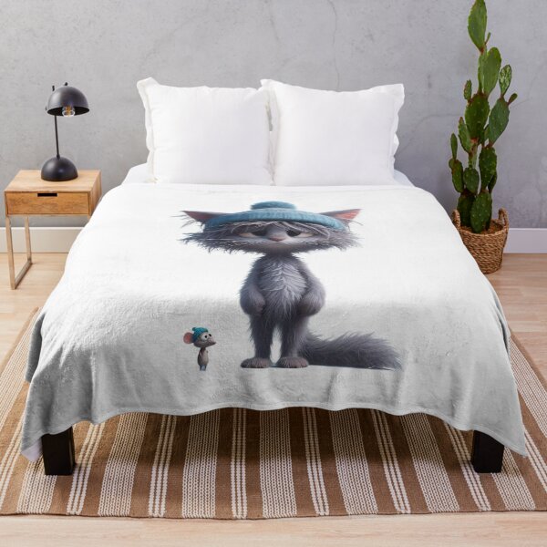 Item preview, Melancholy Companions: Sad Cat and Mouse designed and sold by Hungry-Murphy.