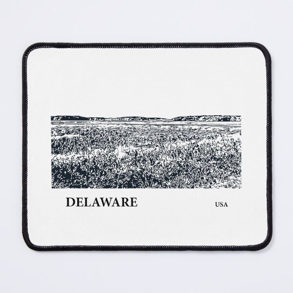 Item preview, Delaware USA designed and sold by Lakeric Cityscapes.