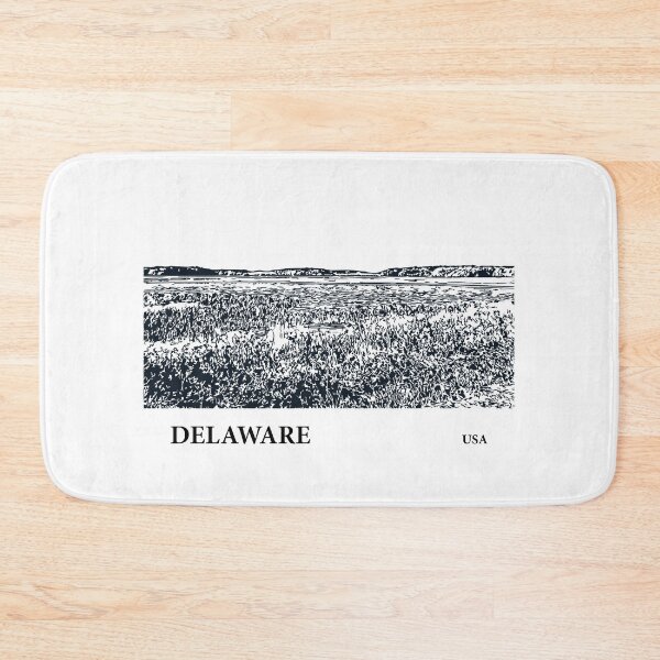 Item preview, Delaware USA designed and sold by Lakeric Cityscapes.