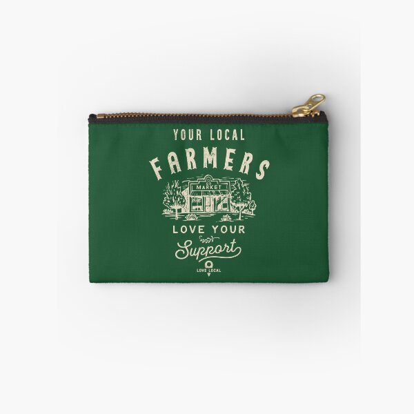 Item preview, Support Local Farmers Food Markets Retro Vintage Sign designed and sold by Geek Updated.