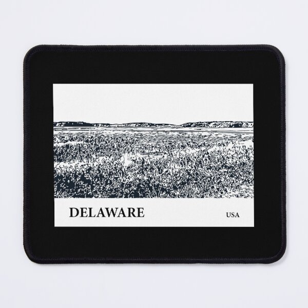Artikelvorschau, Delaware USA entworfen und verkauft von Lakeric Cityscapes.