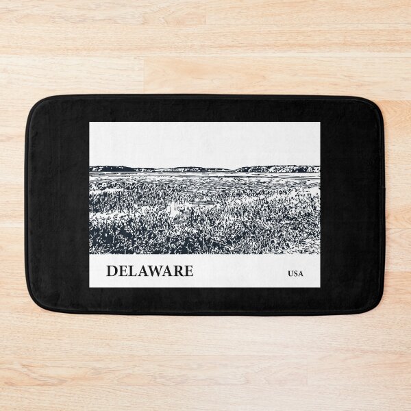 Item preview, Delaware USA designed and sold by Lakeric Cityscapes.