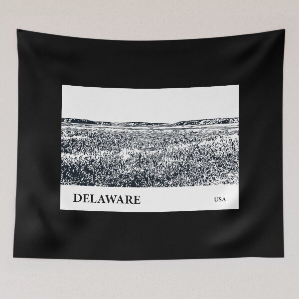 Item preview, Delaware USA designed and sold by Lakeric Cityscapes.