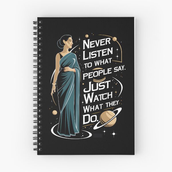 Item preview, Never Listen to What People Say, Just Watch What They Do - Silhouette - Scifi designed and sold by Fenay Designs.