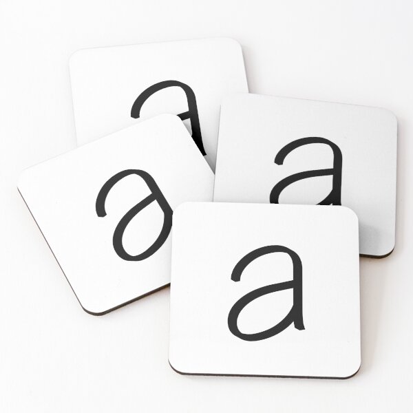 Item preview, Contemporary Geometric Lowercase Alphabet Artwork - Letter a designed and sold by uncoXab.