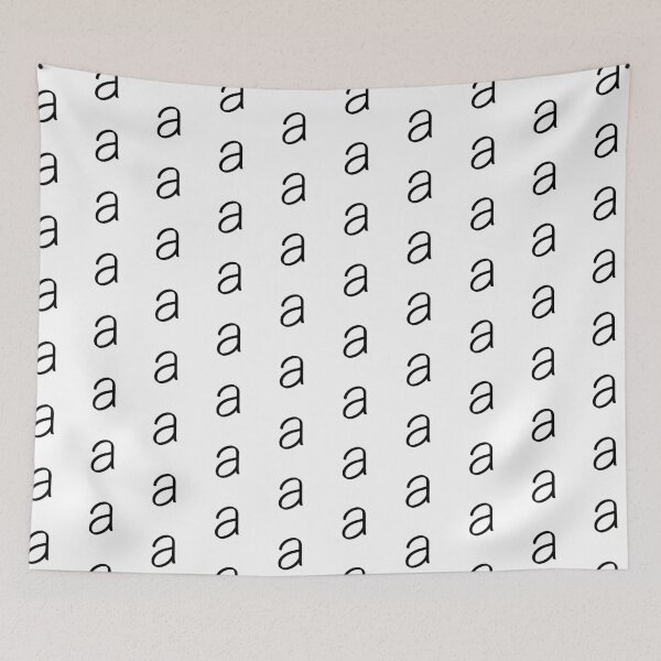 Item preview, Contemporary Geometric Lowercase Alphabet Artwork - Letter a designed and sold by uncoXab.