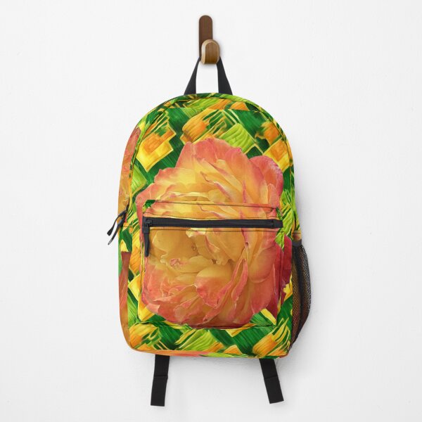 Item preview, Yellow & Orange Rose Weave Pattern designed and sold by RivehArt.