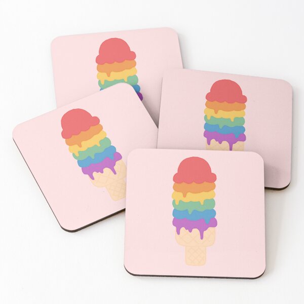 Item preview, Lgbt Pride Flag Ice Cream designed and sold by Eleanora193.