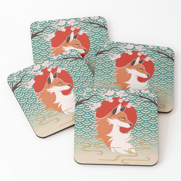 Item preview, Fox and Blossoms designed and sold by LaraReis.