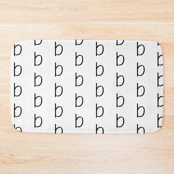 Item preview, Contemporary Geometric Lowercase Alphabet Artwork - Letter b designed and sold by uncoXab.