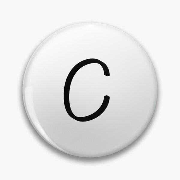 Item preview, Contemporary Geometric Lowercase Alphabet Artwork - Letter c designed and sold by uncoXab.