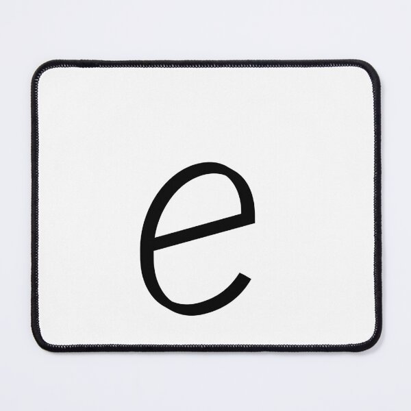 Item preview, Contemporary Geometric Lowercase Alphabet Artwork - Letter e designed and sold by uncoXab.