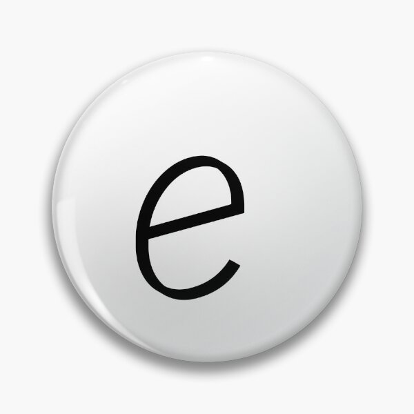 Item preview, Contemporary Geometric Lowercase Alphabet Artwork - Letter e designed and sold by uncoXab.