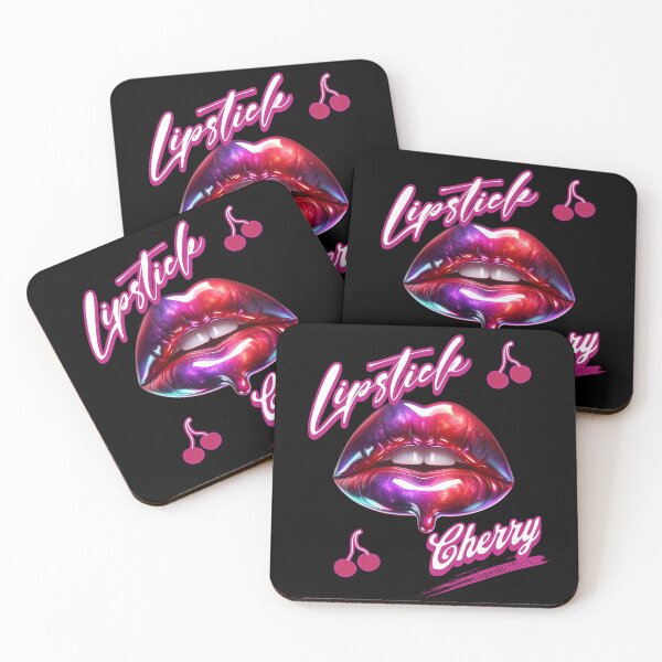 Item preview, Lipstick cherry - Artificial Flavors - Lips and pencil - designed and sold by JansenGS.