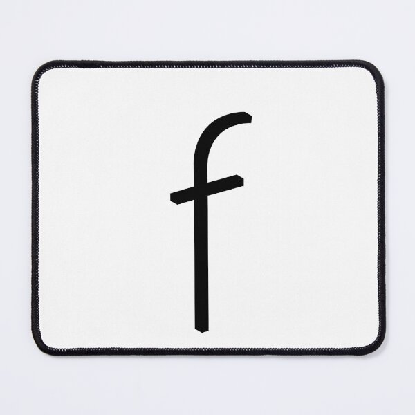 Item preview, Contemporary Geometric Lowercase Alphabet Artwork - Letter f designed and sold by uncoXab.