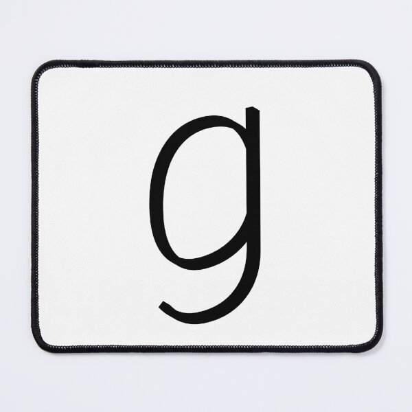 Item preview, Contemporary Geometric Lowercase Alphabet Artwork - Letter g designed and sold by uncoXab.