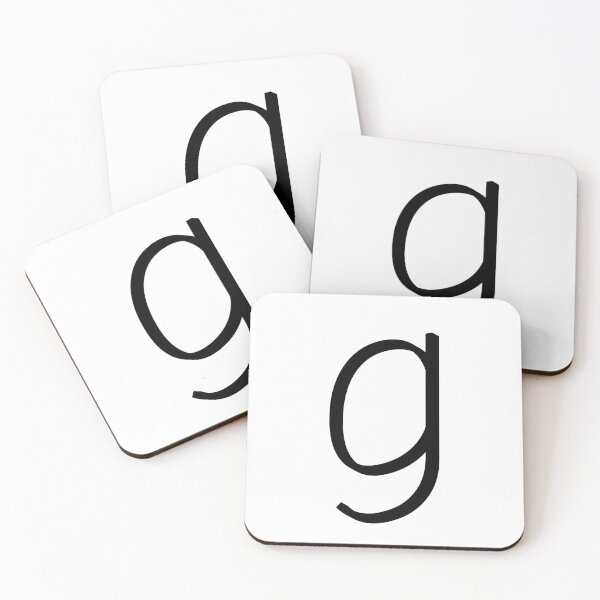 Item preview, Contemporary Geometric Lowercase Alphabet Artwork - Letter g designed and sold by uncoXab.