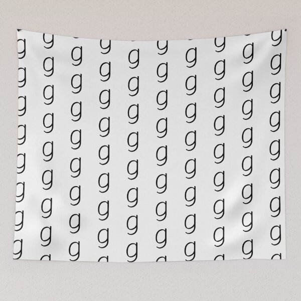 Item preview, Contemporary Geometric Lowercase Alphabet Artwork - Letter g designed and sold by uncoXab.