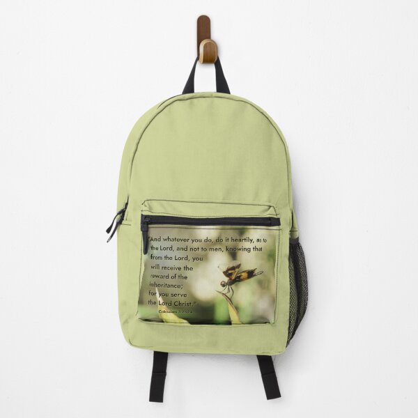 Item preview, Colossians 3:23 & 24 with Dragonfly designed and sold by Linda Walsh.