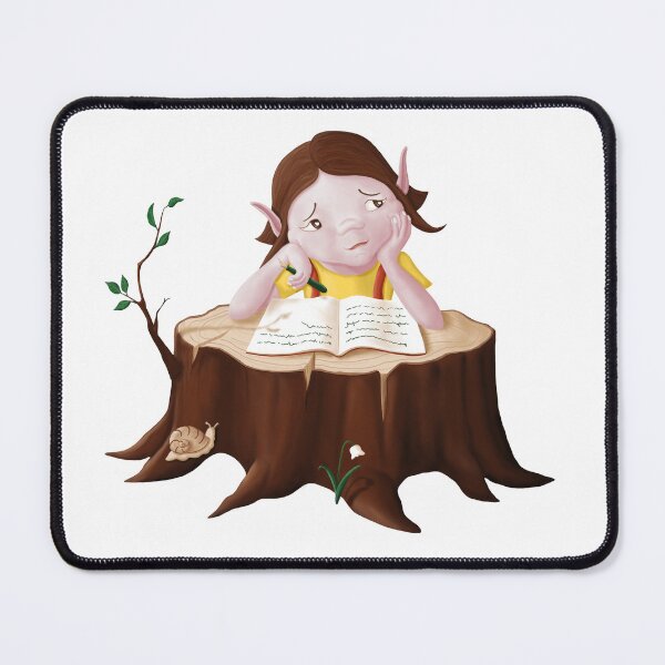 Item preview, Pensive Elf designed and sold by Virginie Canet.
