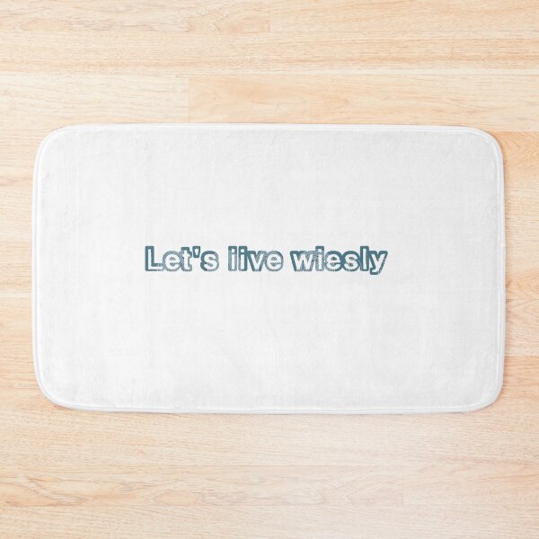 Item preview, Let's live wisely designed and sold by COOLKJS0.