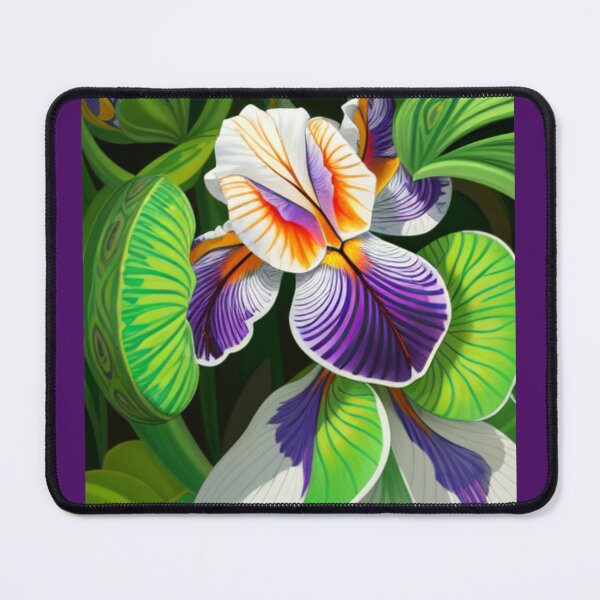 Item preview, Purple & White Iris designed and sold by RivehArt.