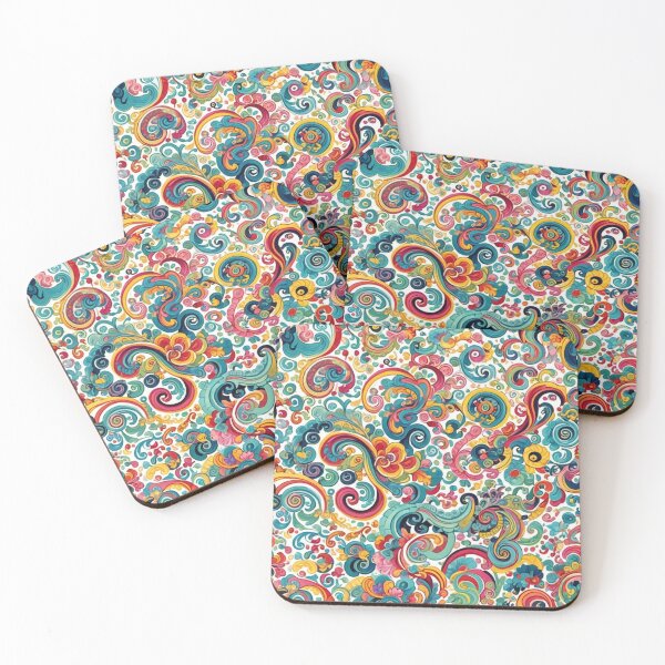 Item preview, vibrant colors pattern designed and sold by metebf.