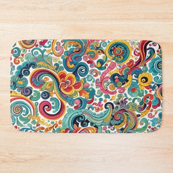 Item preview, vibrant colors pattern designed and sold by metebf.
