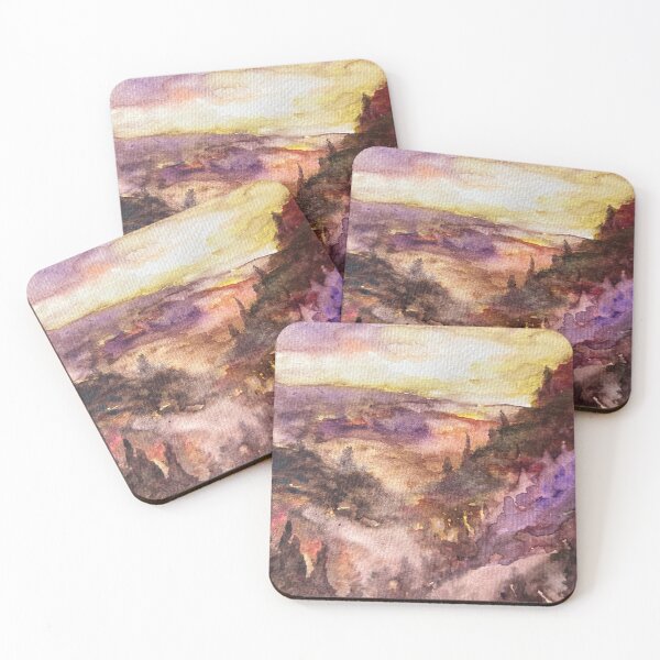Item preview, Watercolor Sunrise designed and sold by TheArtCave.