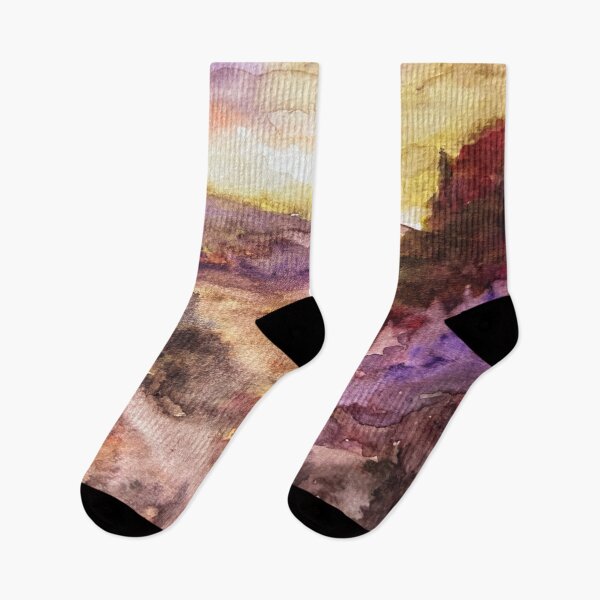 Item preview, Watercolor Sunrise designed and sold by TheArtCave.