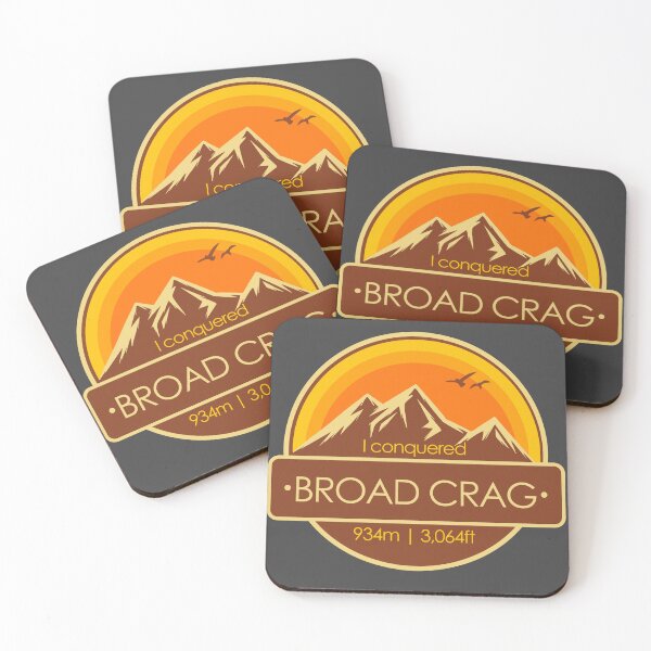 Item preview, I Conquered Broad Crag Hiker's Collectable designed and sold by LegsMiserable.