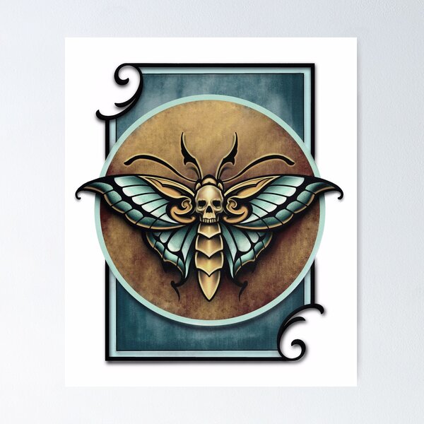 Item preview, butterfly,mouth,illustration designed and sold by habac.