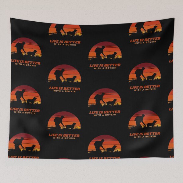 Item preview, Life Is Better With A Boykin Vintage Country Dog Gift  designed and sold by Guarddogdrive.