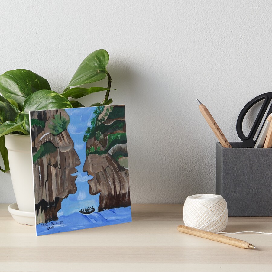 Item preview, Art Board Print designed and sold by HopeProject.