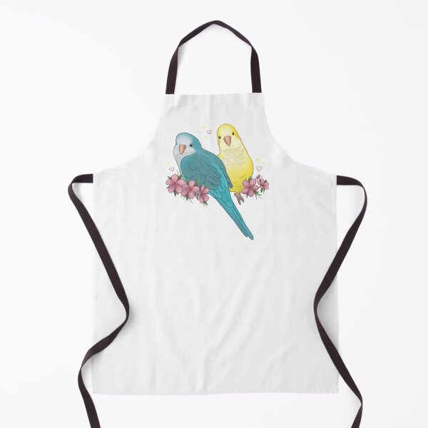Item preview, Cute Blue and Yellow Quaker Pair designed and sold by LittleBeaksArt.