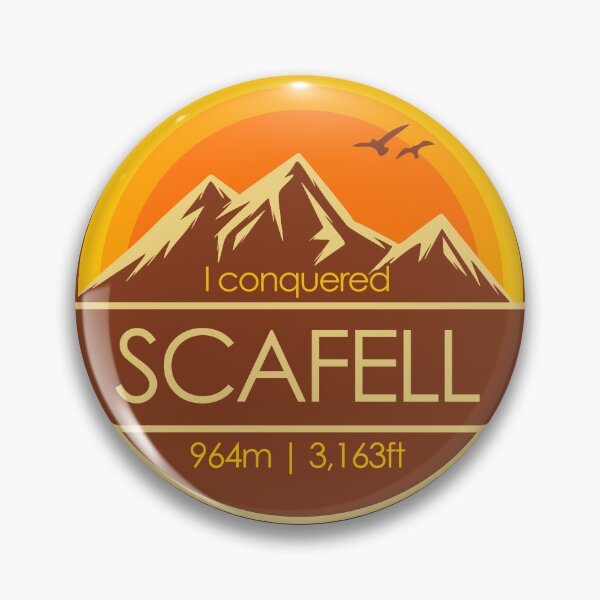 Item preview, I Conquered Scafell Hiker's Collectable designed and sold by LegsMiserable.