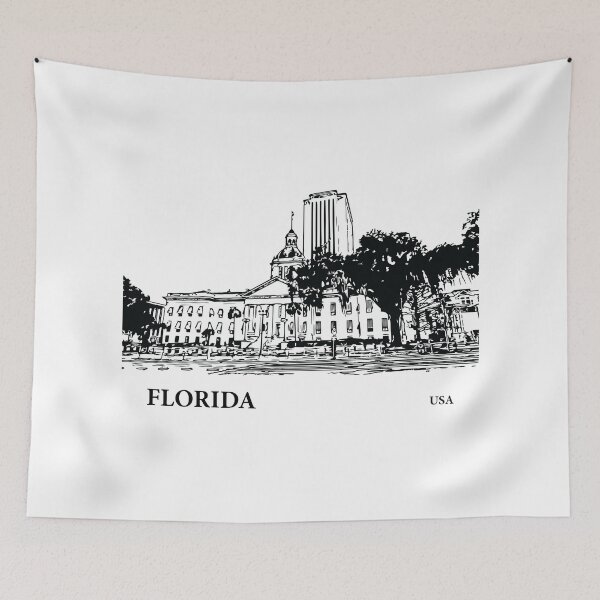 Item preview, Florida State USA designed and sold by Lakeric Cityscapes.