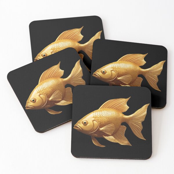 Item preview, Gold fish 2 designed and sold by Attic-Junk.
