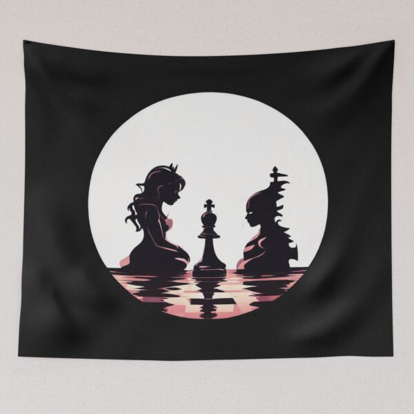Item preview, Human vs AI Chess designed and sold by Planetporridge.