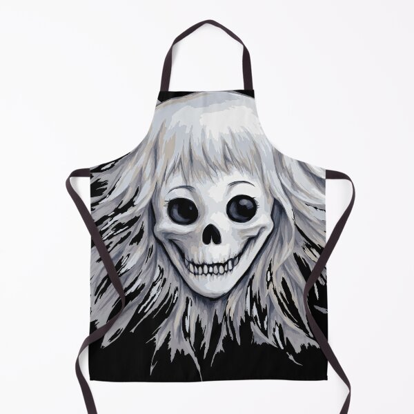 Item preview, Smiling skull designed and sold by Attic-Junk.
