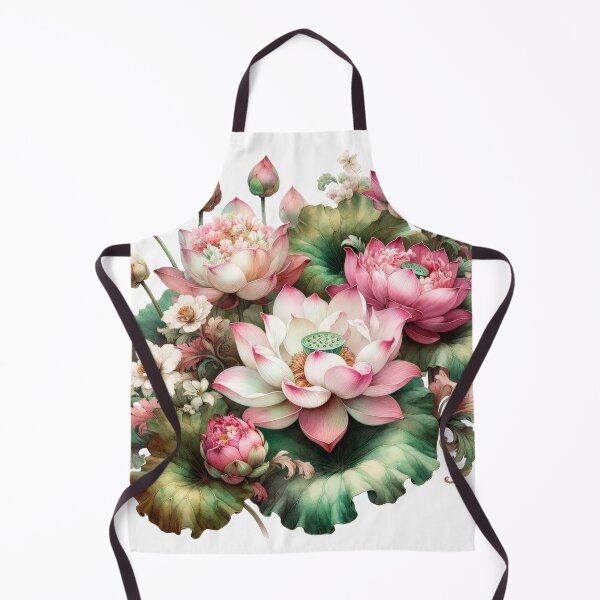 Item preview, Lotus-based motifs Victorian flowers designed and sold by Mari67-Ink.