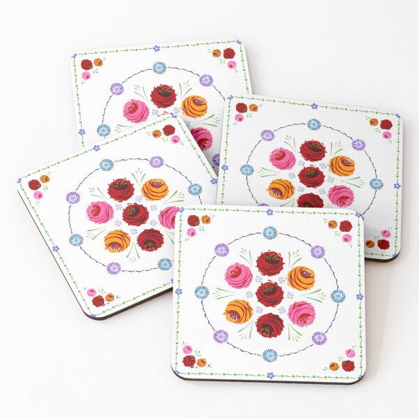 Item preview, Roses and Daisies (white) designed and sold by JameyAppleby.