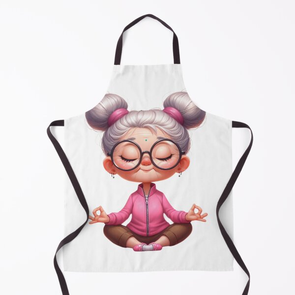 Item preview, Grandma-In-Yoga designed and sold by DigitCrea.
