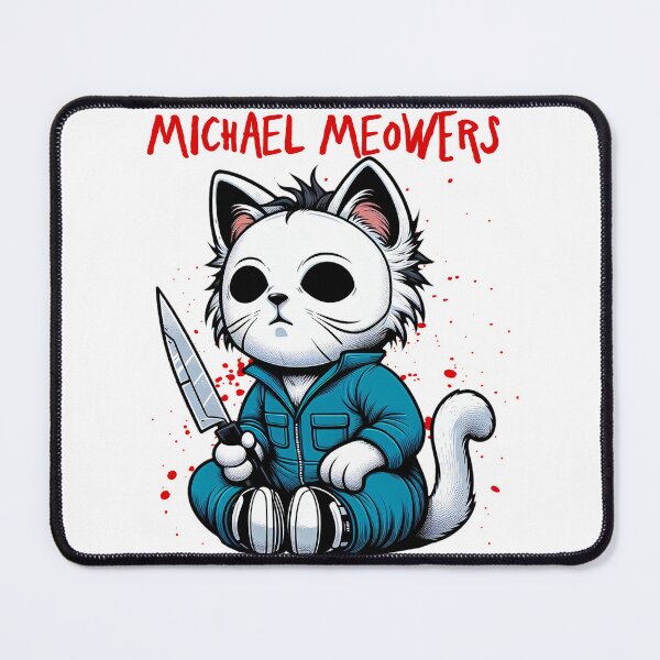 Item preview, Michael Meowers designed and sold by RuaBelle.